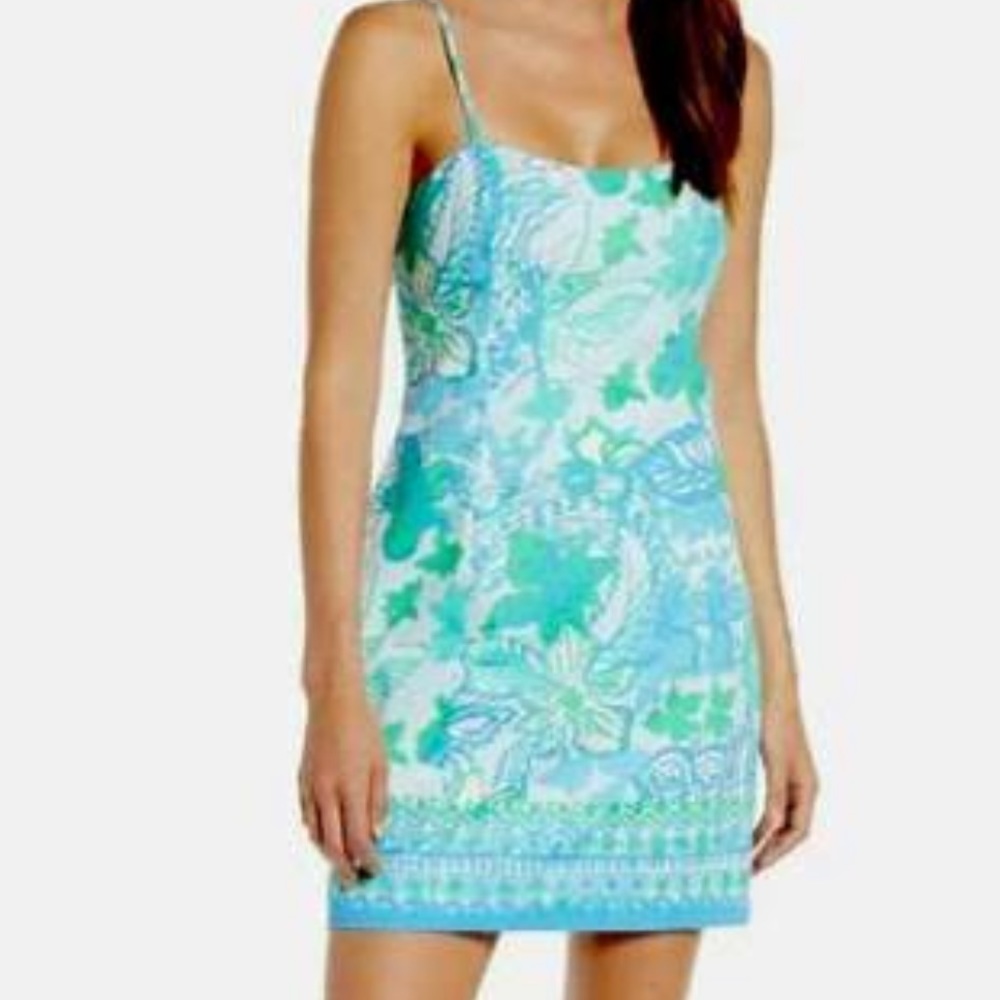 NWT Lilly Pulitzer Shelli Stretch Dress size 0.